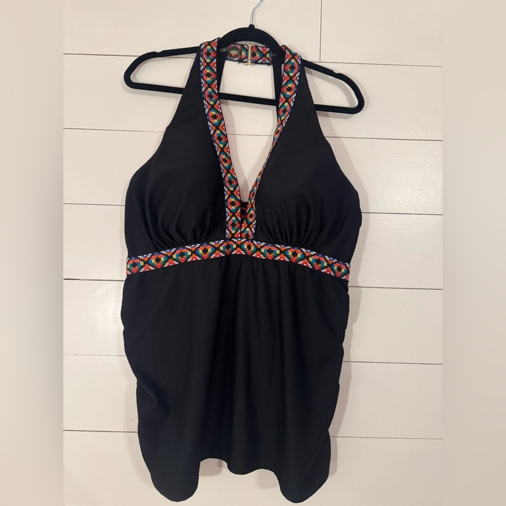 Lane Bryant halter tankini top